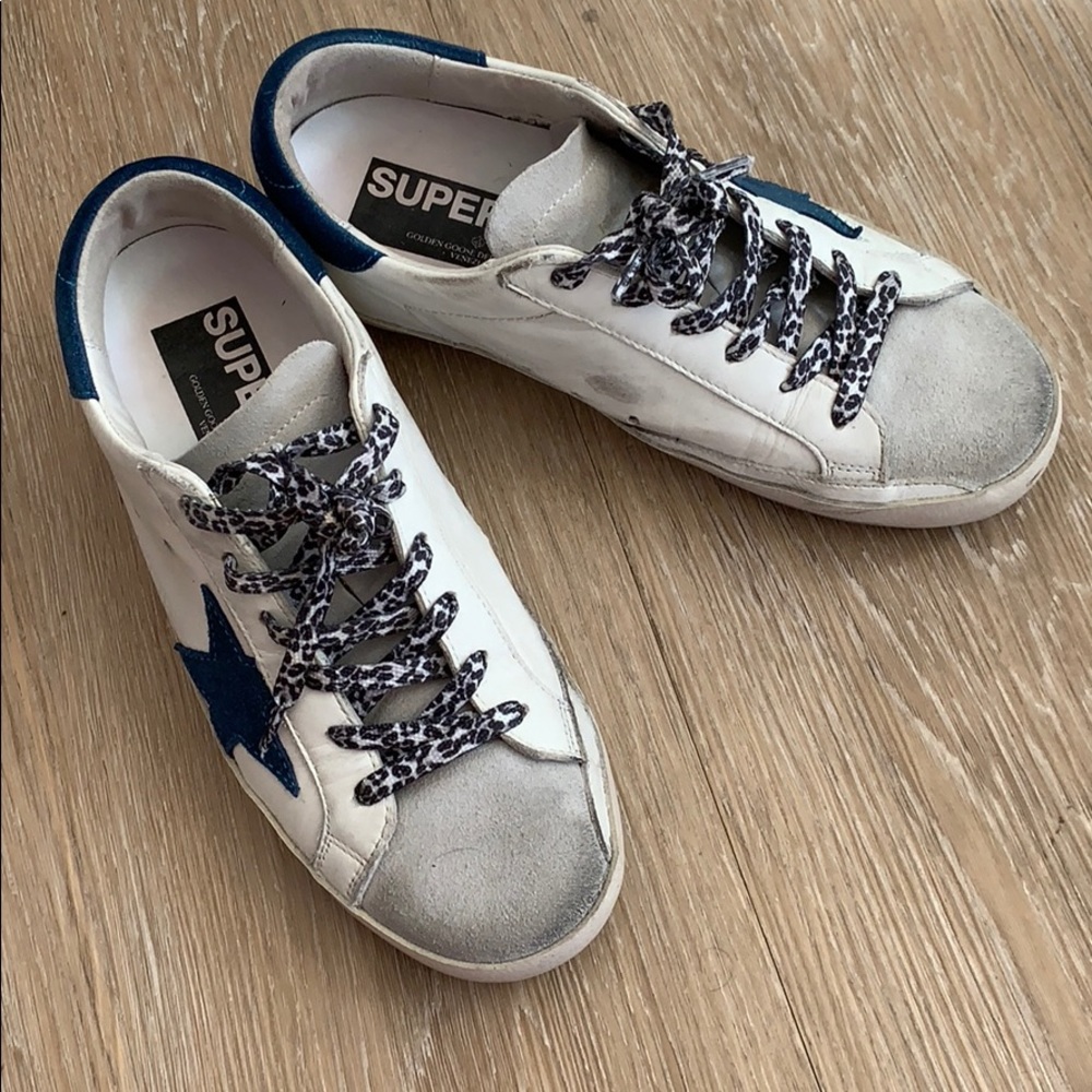 Golden Goose Delux Brand Superstar Sneakers sz 37